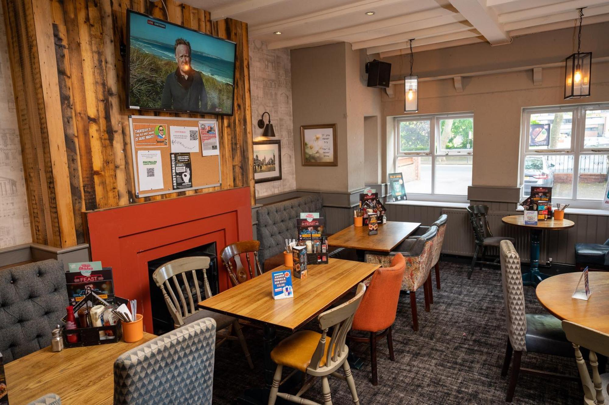 קינגסטון אפון הול Old Grey Mare Inn By Greene King Inns מראה חיצוני תמונה